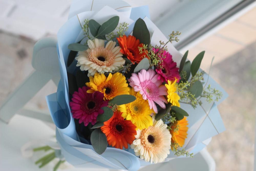 Букет цветов из: Герберы в Аркуле