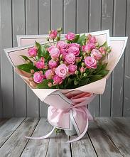 Букет Розовый кустик #REPLACE_PRED# Аркуле