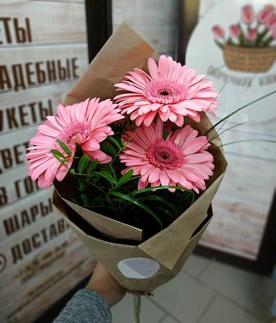 Букет цветов из: Герберы в Аркуле