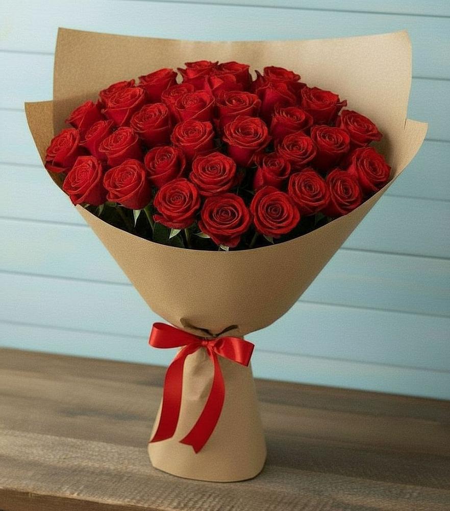 Букет Красные розы Милано в Аркуле
