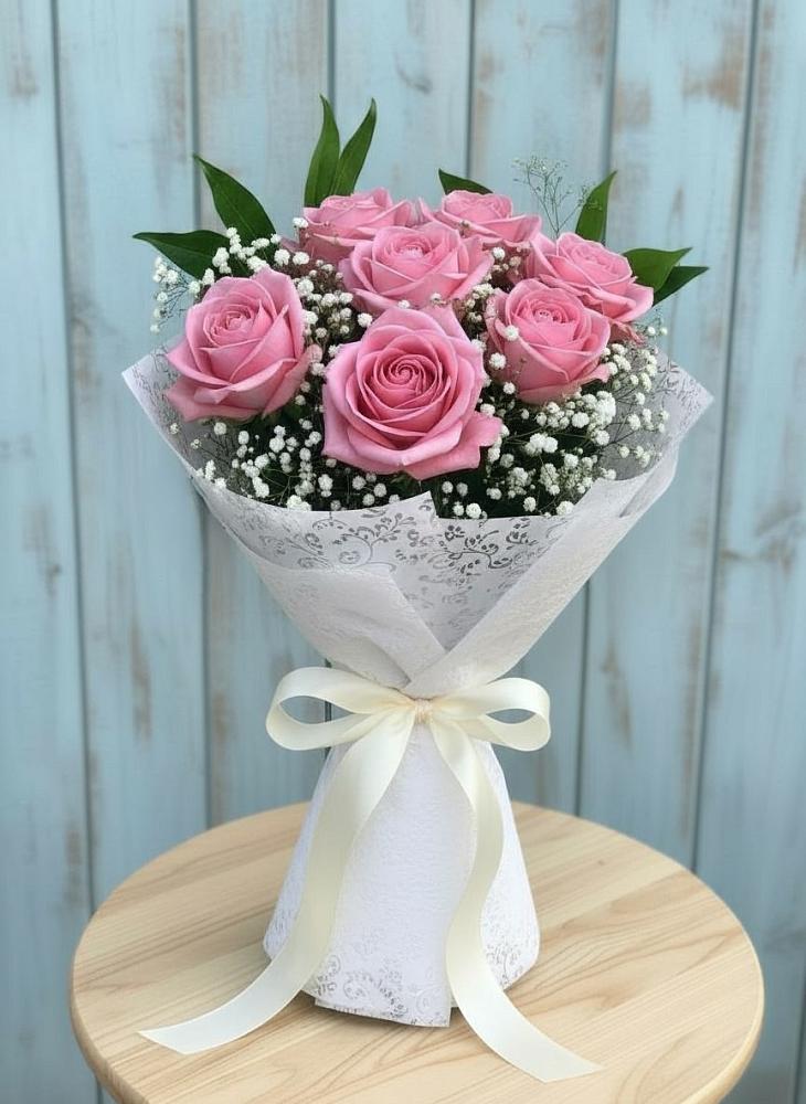 Букет цветов из: Розы в Аркуле