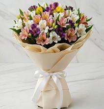 Букет цветов из:  Альстромерии в Аркуле