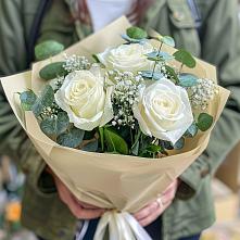 Букет цветов из:  Розы в Аркуле