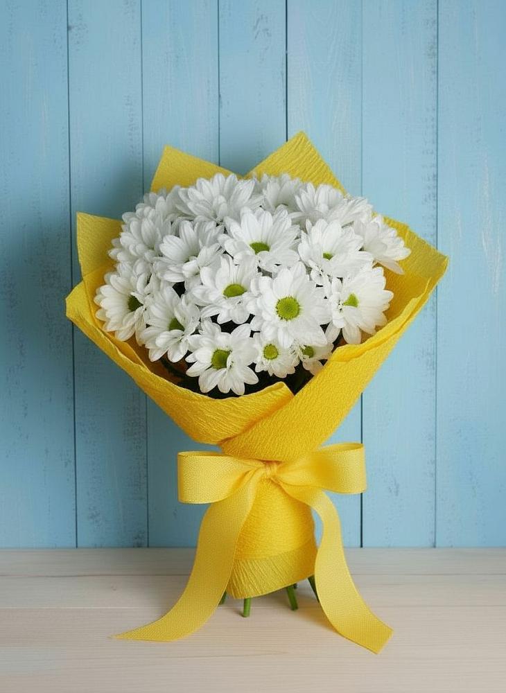 Букет цветов из: Хризантемы в Аркуле