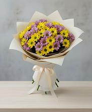 Букет цветов из:  Хризантемы в Аркуле