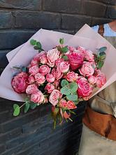 Букет розы в пальмах в Аркуле Букет цветов из: Розы в Аркуле