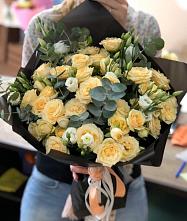 Букет цветов из:  Розы и Лизиантусы #REPLACE_PRED# Аркуле