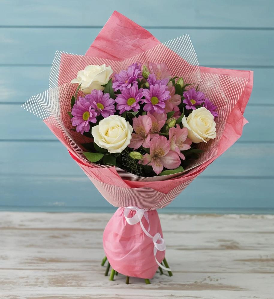 Букет цветов из: Герберы в Аркуле